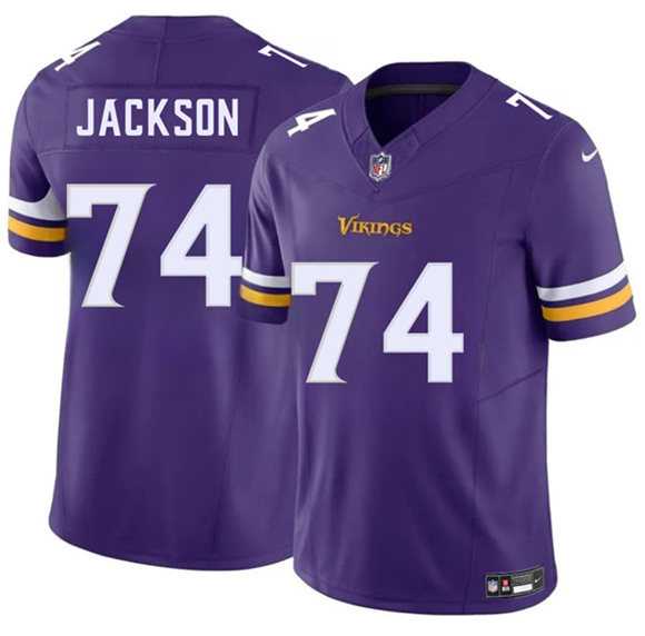 Men & Women & Youth Minnesota Vikings #74 Donovan Jackson Purple 2025 Draft F.U.S.E. Vapor Untouchable Limited Stitched Jersey,We sell and wholesale Men & Women & Youth Minnesota Vikings #74 Donovan Jackson Purple 2025 Draft F.U.S.E. Vapor Untouchable Limited Stitched Jersey on line form chian!